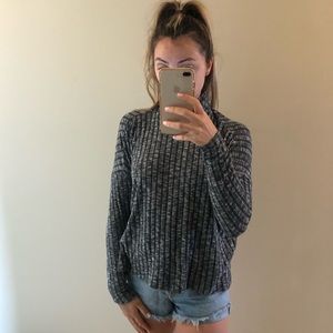 American Eagle Mock Neck Top